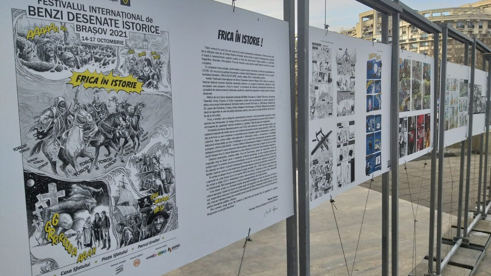 Expoziția ”Frica în istorie” vă așteaptă la București!