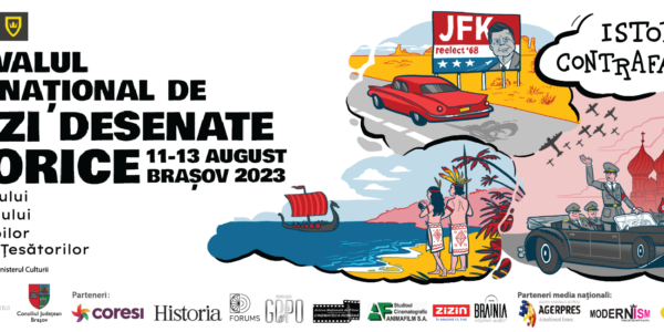 A 6-a ediție a Festivalului Internațional de Benzi Desenate Istorice Brașov